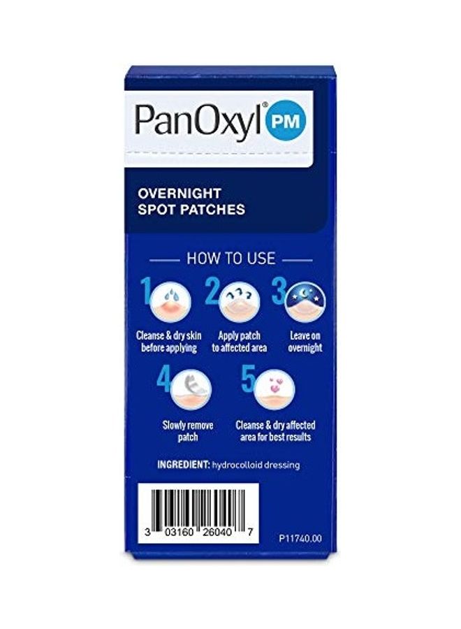 PanOxyl - Panoxyl Acne Wash 4% Bundle with PM Patches 8X3X4inch - Image 1