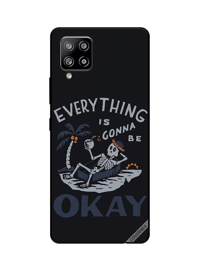 Covernex - Protective Case Cover For Samsung Galaxy A42/M42 5G Everything Is Gonna Be Ok - Image 1