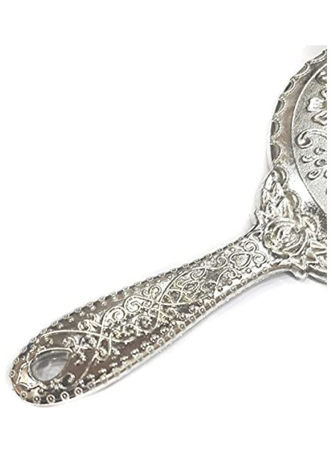 Foreign Holics Hand Mirrors With Handle Silver - Image 4