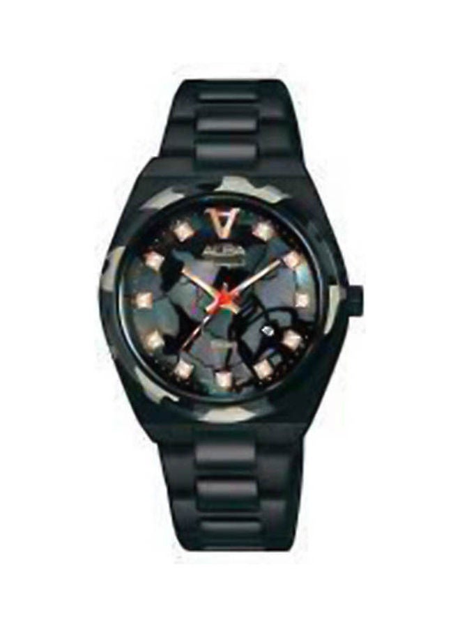 سعر ومواصفات ألبا Women's Stainless Steel Analog Watch AH7Z43X1 (N52438093A) على Noon EG
