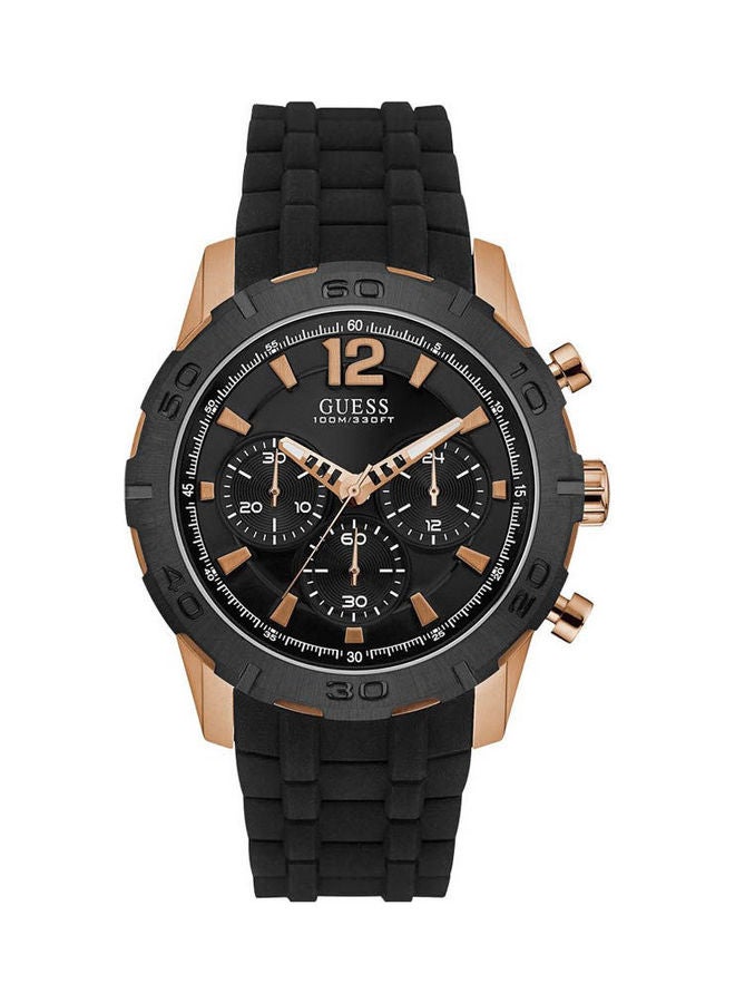 جس Men's Silicone Analog Watch 0864G2 - Image 1