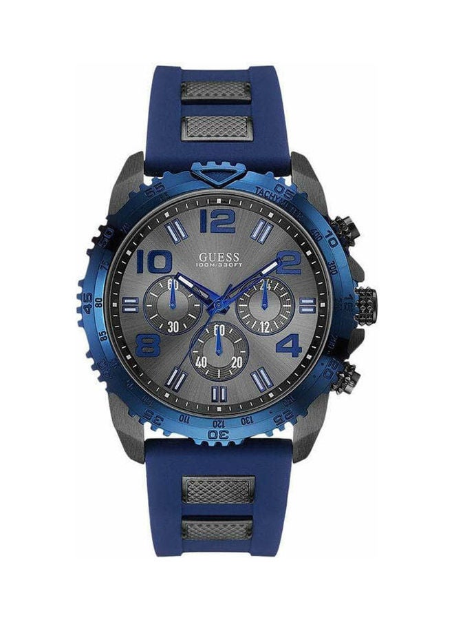 جس Men's Silicone Analog Watch 0599G2 - Image 1