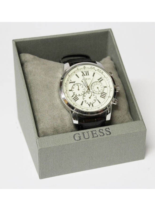 GUESS Men's Stainless Steel Analog Watch 0380G2