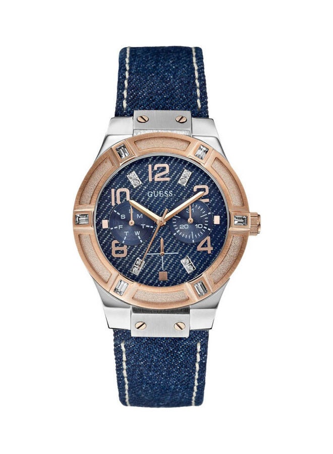 GUESS Men's Leather Analog Watch 0289L1 - Image 1