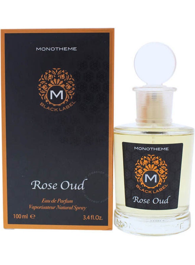 Monotheme Black Label Rose Oud EDP 100ml - Image 1