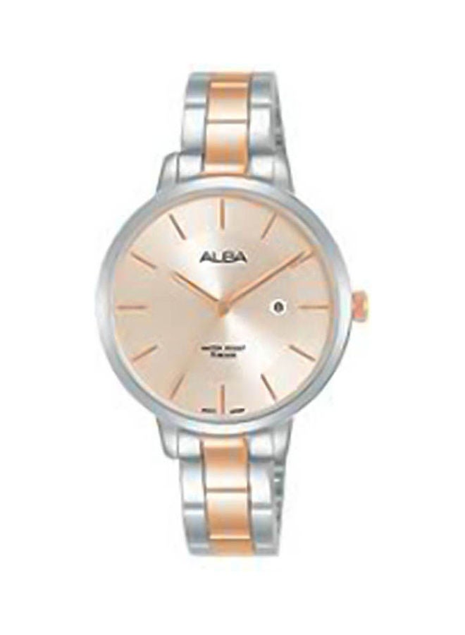 ألبا ساعة تناظرية من الستانلس ستيل AH7AF3X1 - Image 1