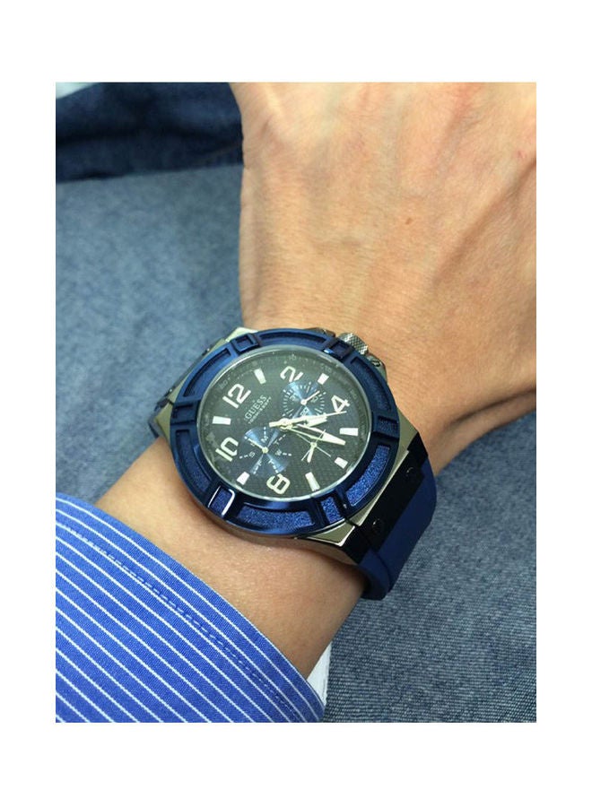 جس Women's Silicone Analog Watch 0248G5 - Image 2