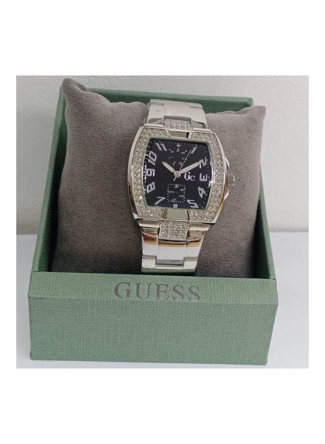 جس Men's Stainless Steel Analog Watch 15055L1 
