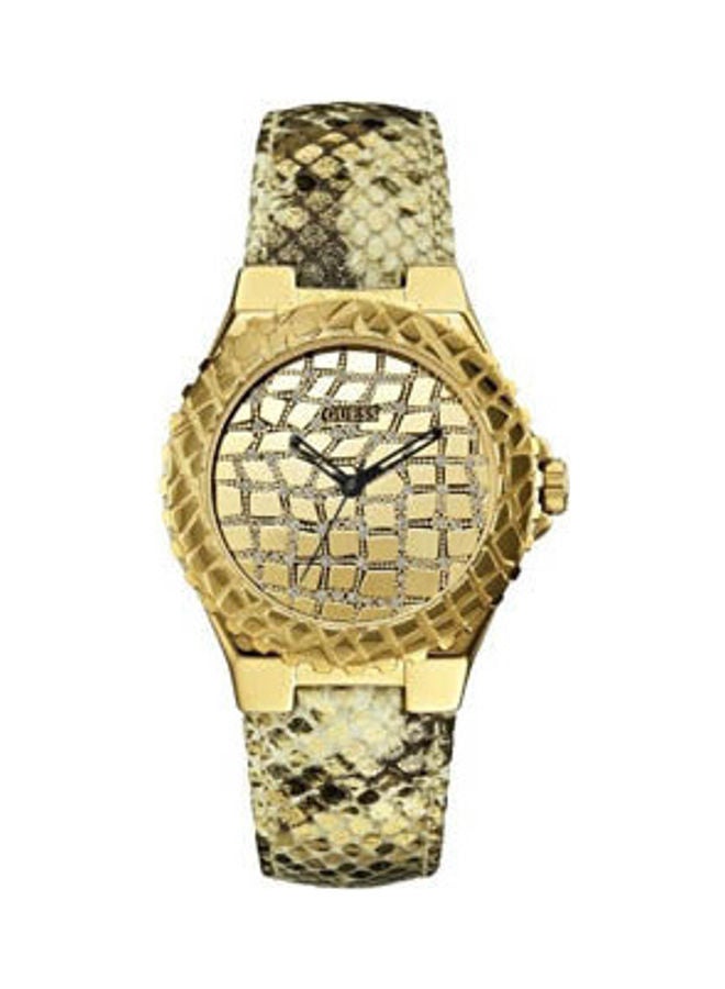 GUESS Women's Leather Analog Watch 0227L2 - Image 1