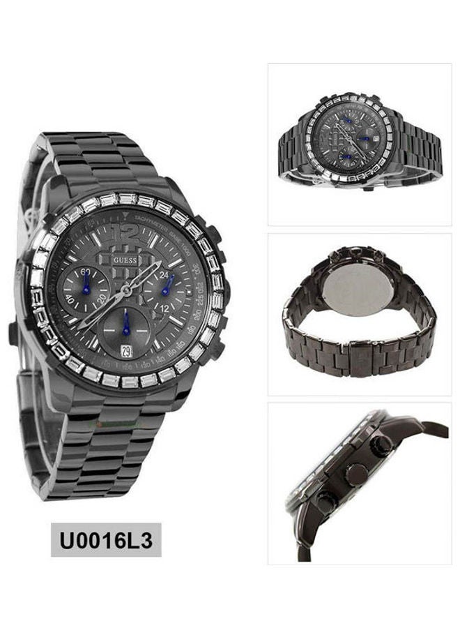 GUESS Men's Stainless Steel Analog Watch 0016L3 - Image 2