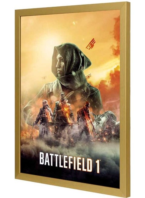 Battle filed 1 Wall Art Frame Multicolour 33x43cm