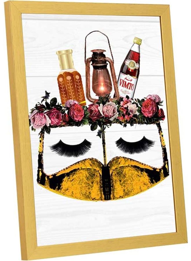 Vimto A Fanoos Wall Art Frame Multicolour 33x43cm