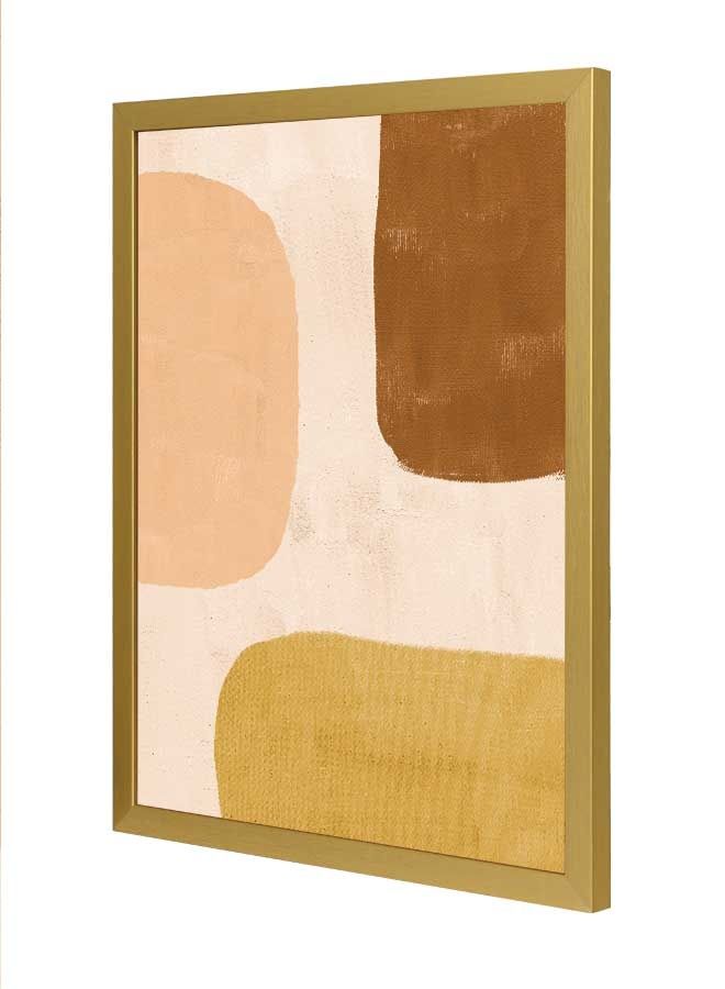 Abstract Poster Wall Art Frame Multicolour 33x43cm