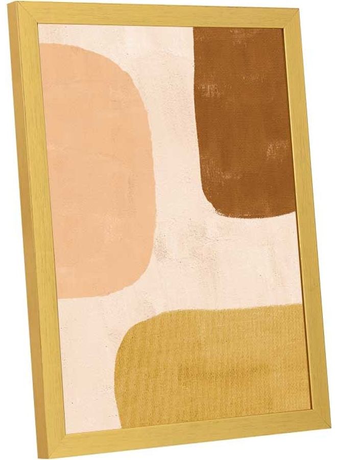 Abstract Poster Wall Art Frame Multicolour 33x43cm