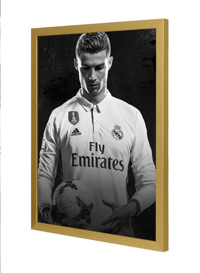 LOWHA Ronaldo Wall Art Frame Multicolour 33x43cm - Image 1