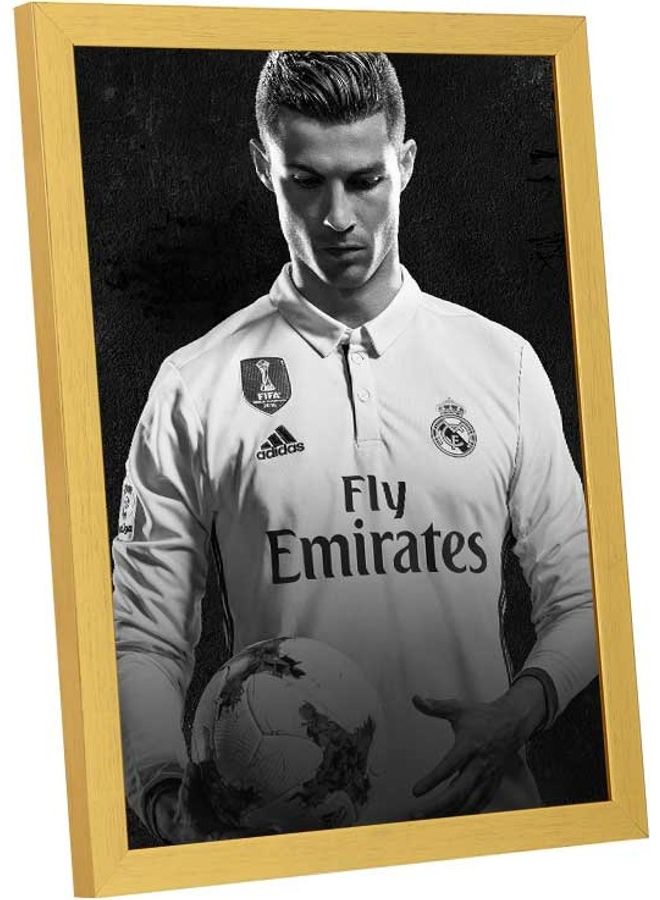 LOWHA Ronaldo Wall Art Frame Multicolour 33x43cm - Image 2