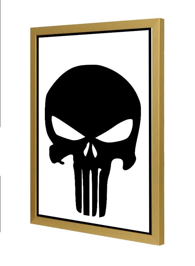 لوحة فنية بإطار لديكور الحائط تُمثل أيقونة المعاقب متعدد الألوان 33x43سم - Image 1