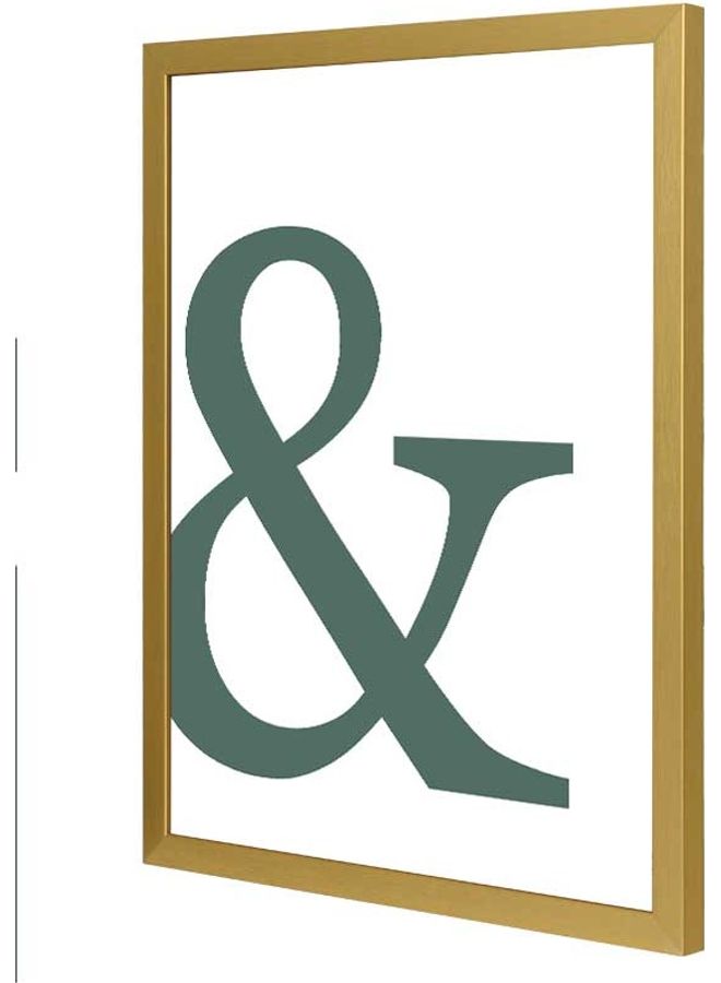 LOWHA & Wall Art Frame Multicolour 33x43cm - Image 1