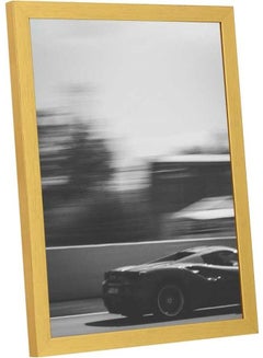 LOWHA Sports Coupe On Road Wall Art Frame Multicolour 33x43cm  - Image 2
