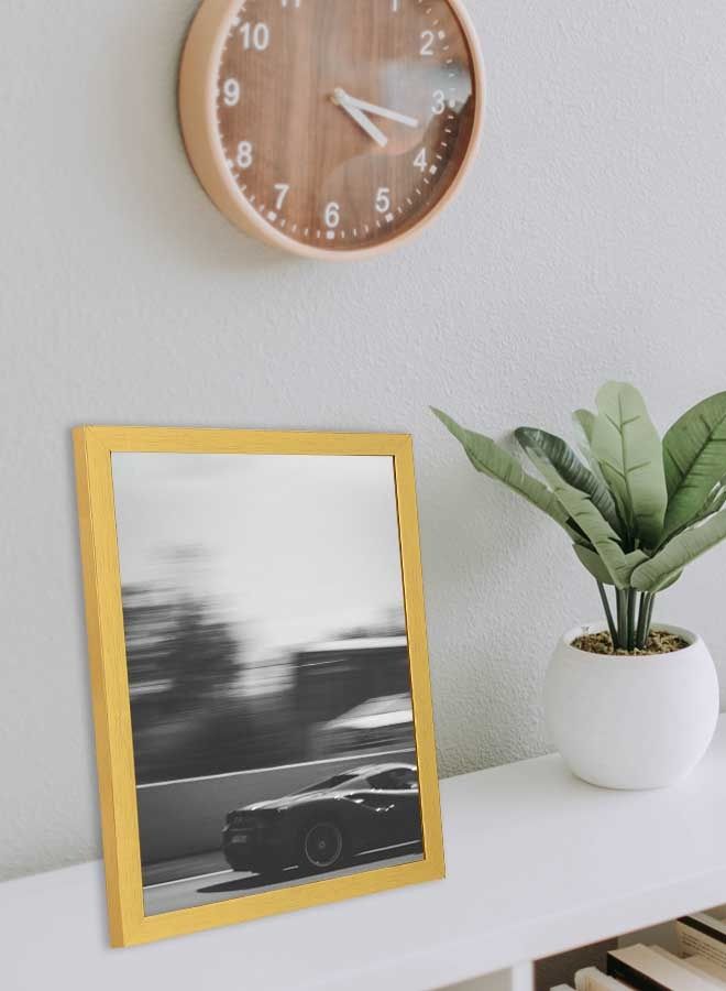 LOWHA Sports Coupe On Road Wall Art Frame Multicolour 33x43cm  - Image 3
