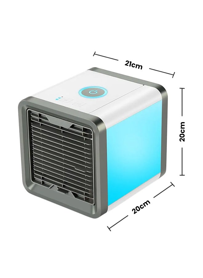Generic - Electric Portable Air Cooler 1200 BTU 2724627922269 Grey/Blue - Image 1