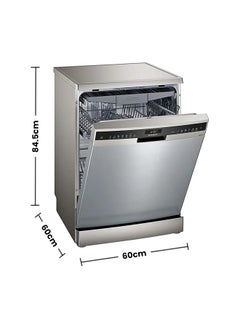 SIEMENS Home Connect Freestanding Dishwasher with 13 Place Settings 2400 W SN25EI38CM silver  - Image 2