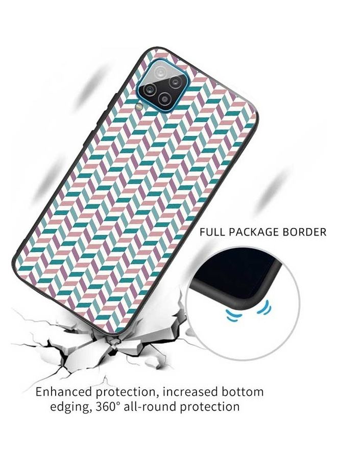 Okteq - Protective Case Cover For Samsung Galaxy A12 Pattern - Image 1