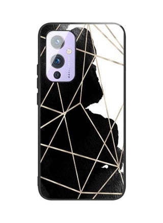 Protective Case for OnePlus 9- Cloud  Lines Black/White - v1642522377/N52445952A_1