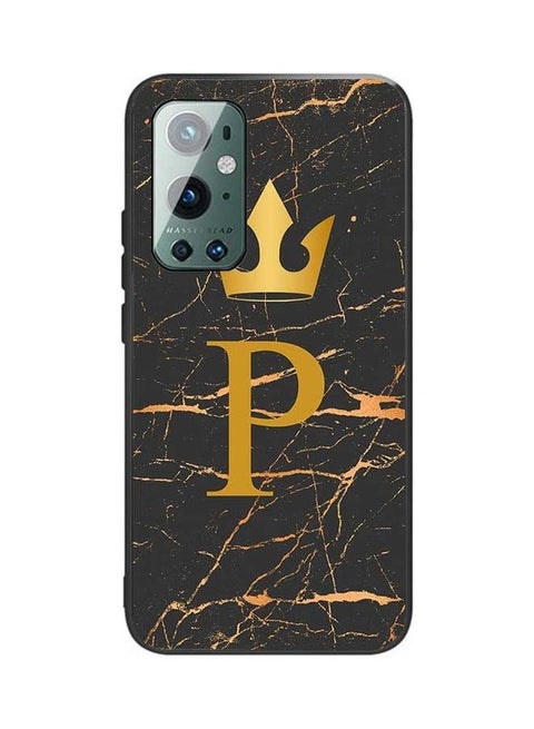 Protective Case for OnePlus 9 Pro P Letter Marble