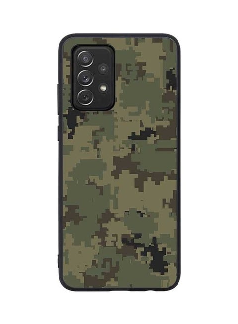 Protective Case for Samsung Galaxy A72 4G / A72 5G Dark  Pixel Camouflage