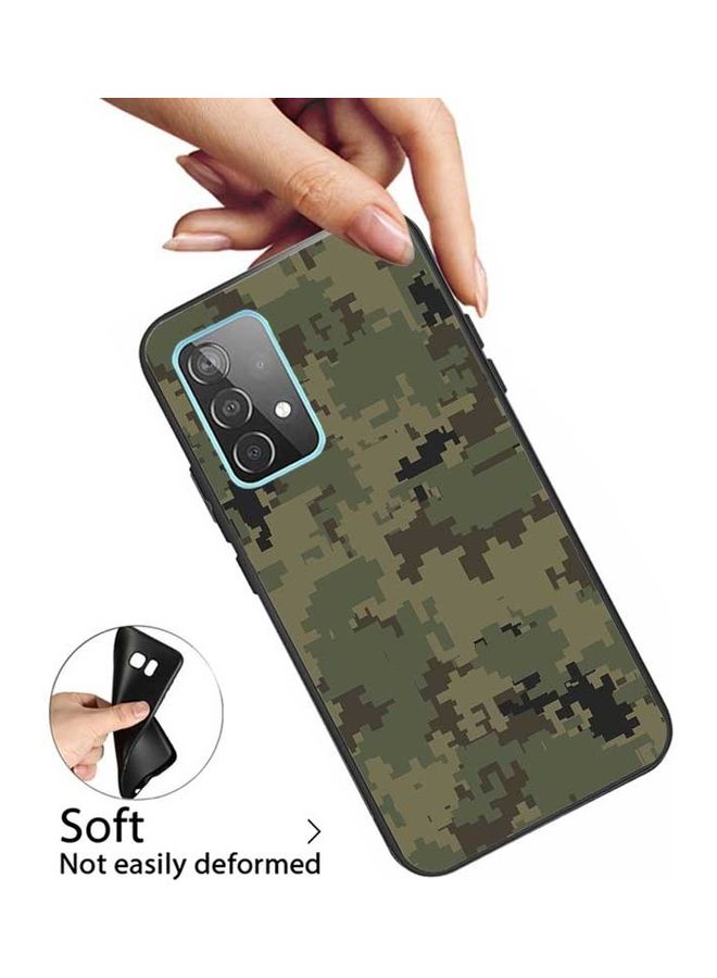 Protective Case for Samsung Galaxy A72 4G / A72 5G Dark  Pixel Camouflage