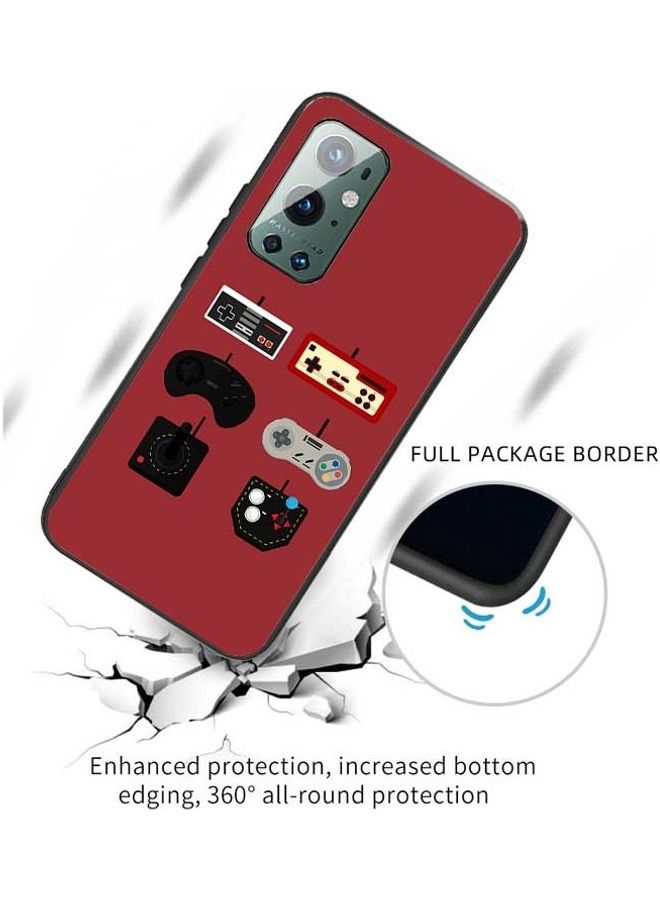 Okteq - Protective Case for OnePlus 9 Pro Gamers Red - Image 1