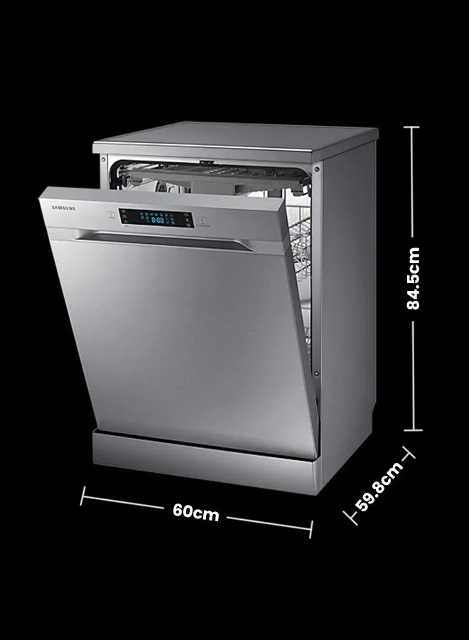 Samsung 13L 14-Place Setting Freestanding Full Size Dishwasher With Digital Display DW60M5070FS Silver  - Image 2