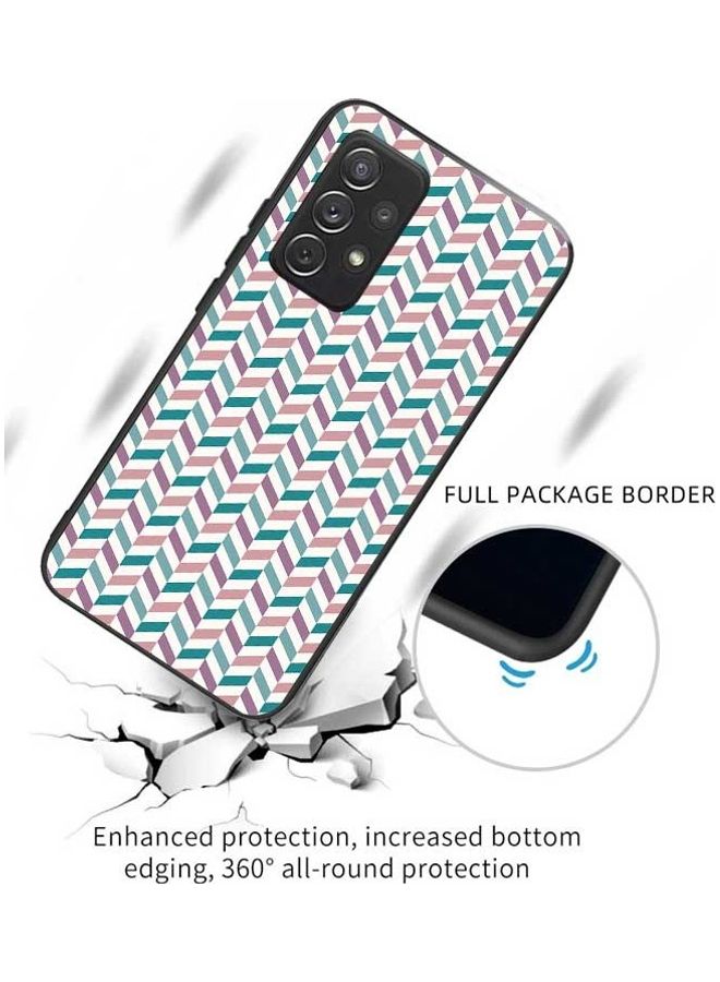 Protective Case Cover For Samsung Galaxy A72 4G / A72 5G- Pattern Multicolour