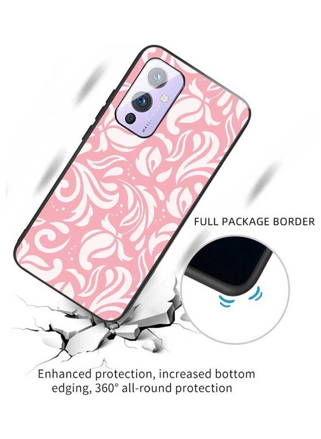 Okteq - Protective Case for OnePlus 9 White/Pink - Image 1