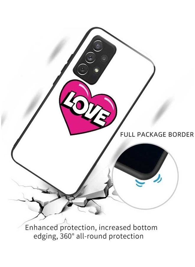 Protective Case for Samsung Galaxy A72 4G / A72 5G Heart Sticker