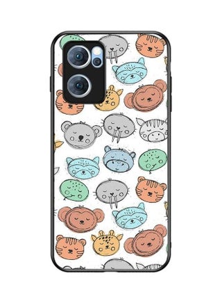 Protective Case Cover For Oppo Reno7 5G White/Blue/Pink - v1642528233/N52448854A_1