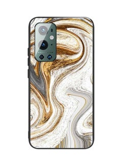Protective Case for OnePlus 9 Pro Sketch Marble