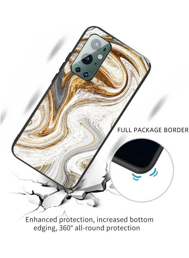 Okteq - Protective Case for OnePlus 9 Pro Sketch Marble - Image 1