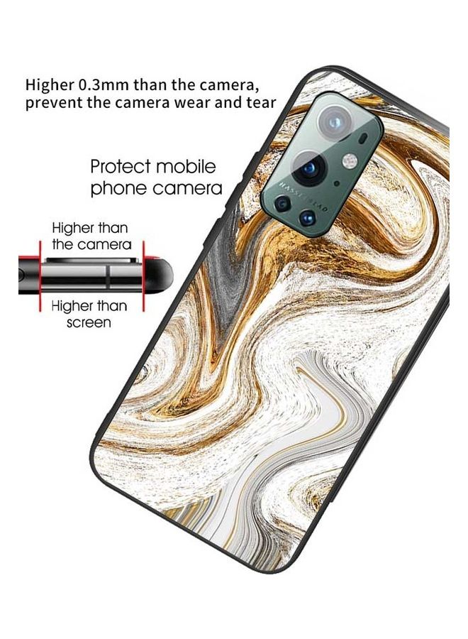 Okteq - Protective Case for OnePlus 9 Pro Sketch Marble - Image 1