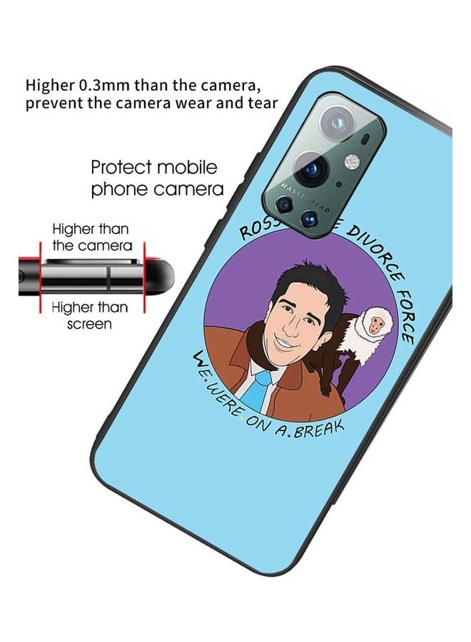 Protective Case for OnePlus 9 Pro Ross Light Blue