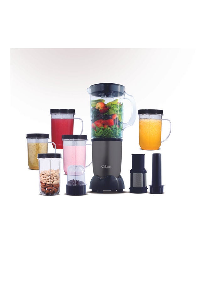 Clikon 8-In-1 Nutri Blender Set 400 W CK2642 Black/Clear - Image 1