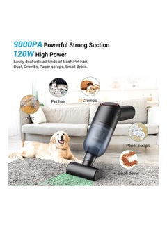 Arabest Wireless Handheld Vacuum Cleaner Set 120 W 2201170 Black  - Image 2
