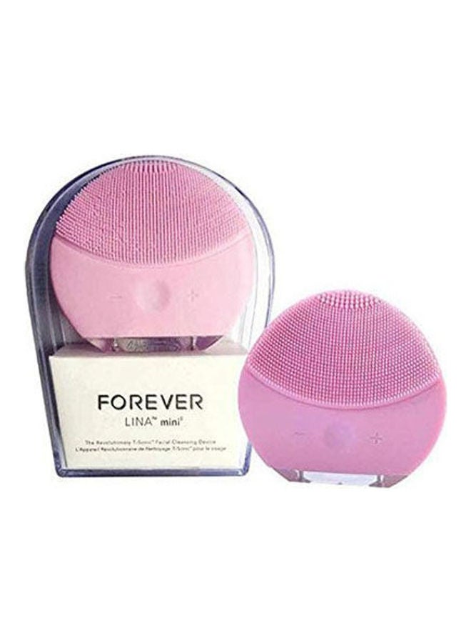 Forever - Silicone Ultrasonic Facial Cleansing Brush Pink - Image 1