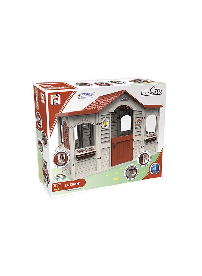 Chicos Le Chalet Playhouse 105x29.5x84cm - Image 1