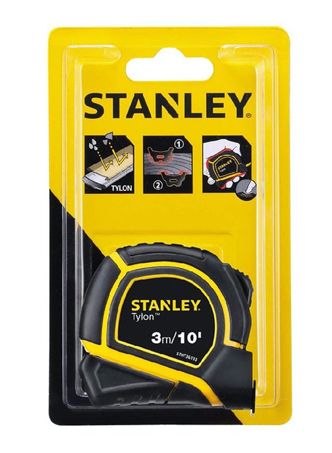 Stanley - Measuring Tape Black/Yellow 3meter - Image 1