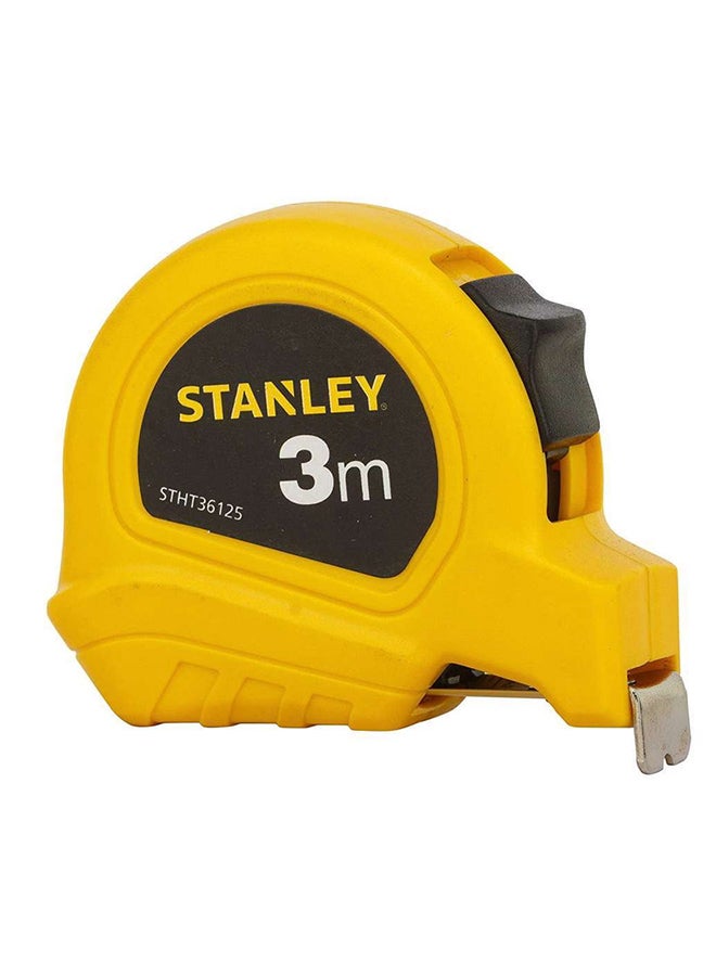 Stanley Measuring Tape Black/Yellow 3meter 