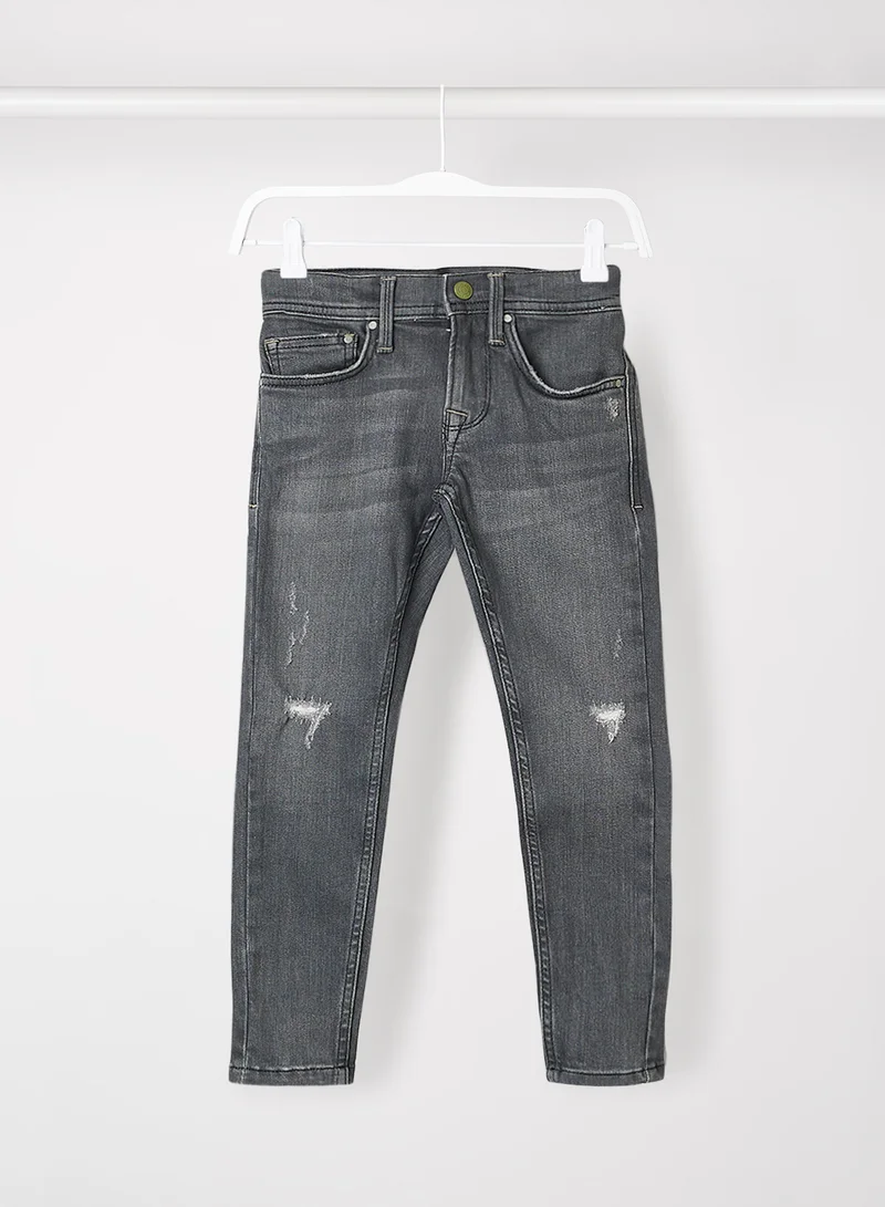 Pepe Jeans LONDON Boys Distressed Jeans Blue