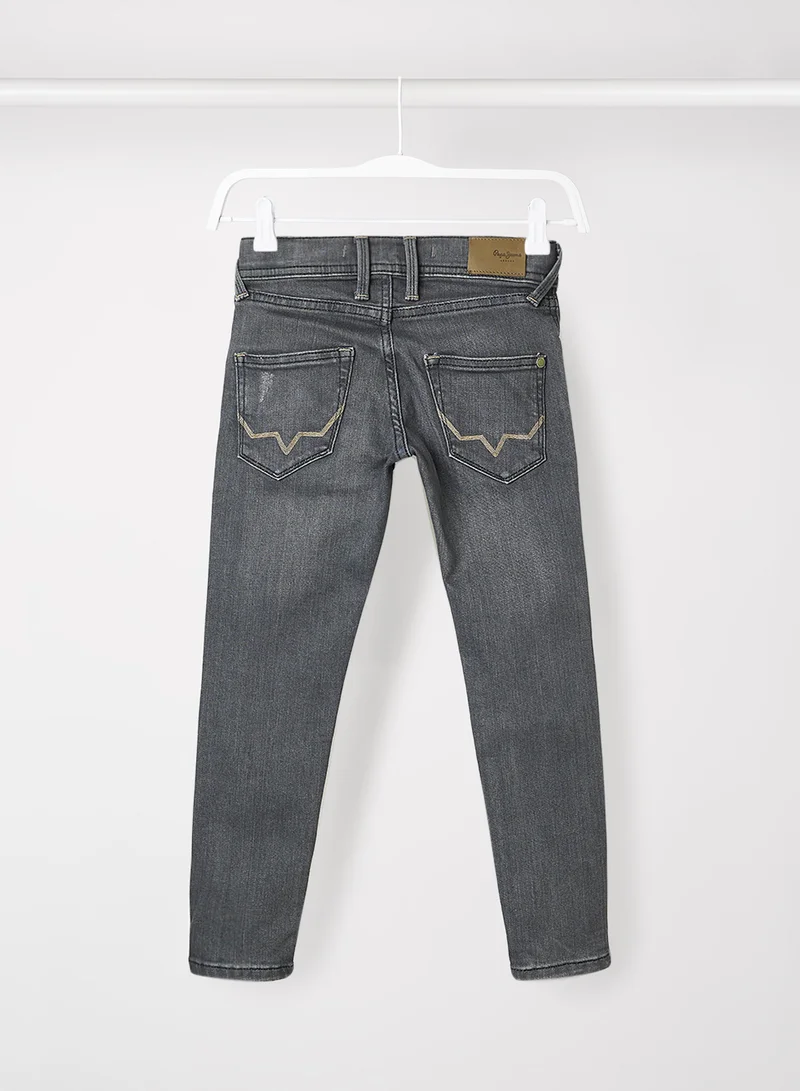 Pepe Jeans LONDON Boys Distressed Jeans Blue