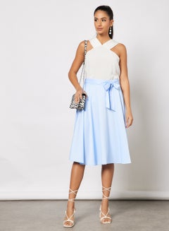 Aila Women Skirt blue  - Image 4